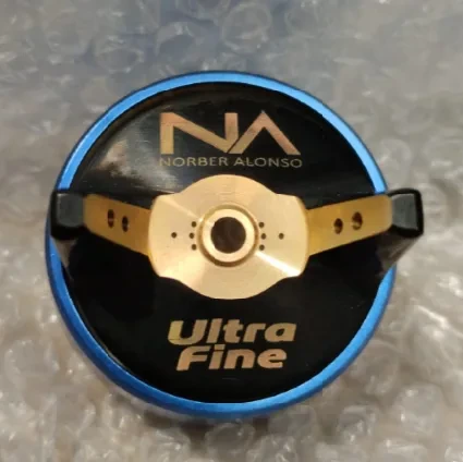 Cabezal Norber Alonso NA ULTRA FINO Para Clear Black, para pistola de pintura profesional de alta gama para carroceria, perfecta para el taller.