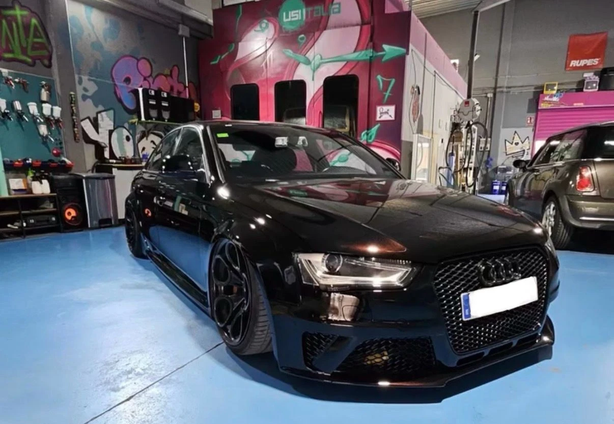 Trabajo profesional de chapa y pintura Crazy Cars Garage