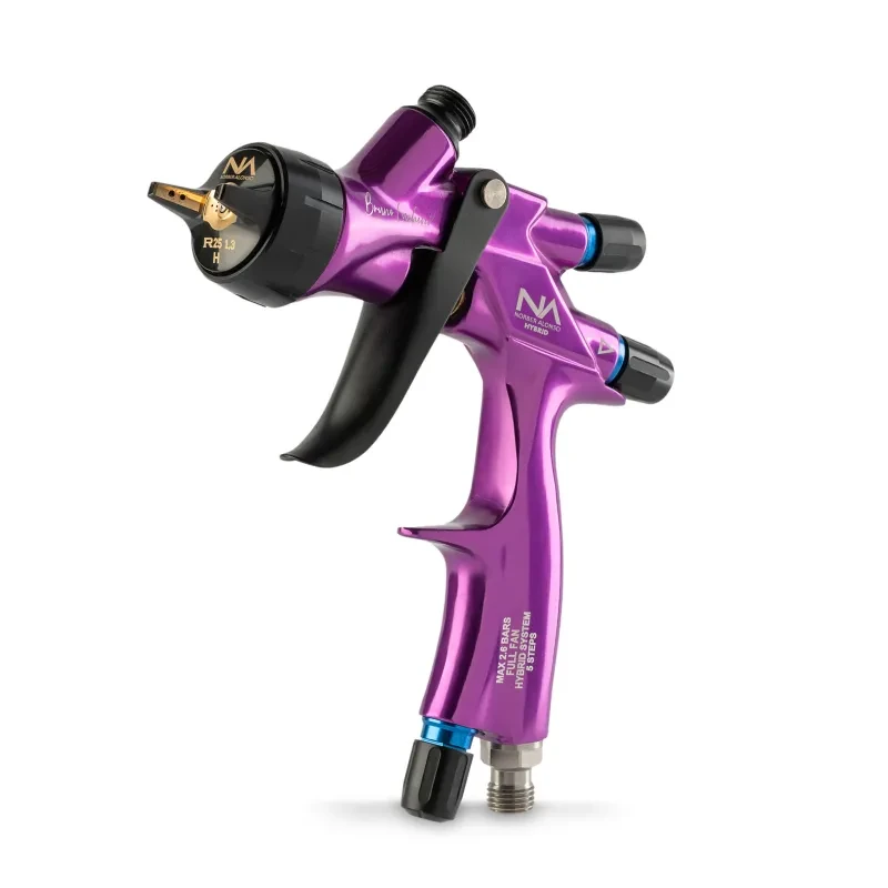 Pistola R25 Norber Alonso NA CSC VULKAN PRO, pistola de pintura profesional de alta gama para carroceria, perfecta para el taller.